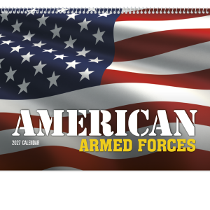 American Armed Forces - Spiral Calendar