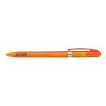 Clear Orange Barrel And Clear Orange Cap