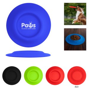 Fetch & Feast Silicone Disc Bowl