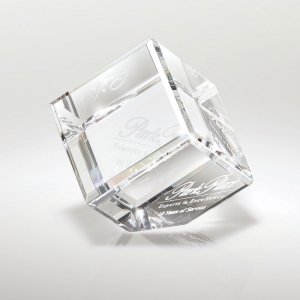 Corner Cue Crystal Award