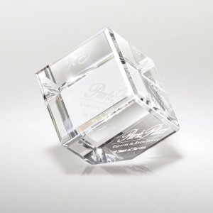 Corner Cue Crystal Award