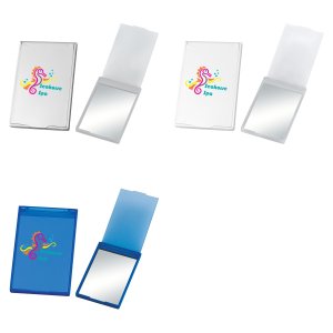 Flip-Stand Travel Mirror