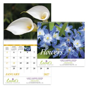 Flowers - Spiral Calendar