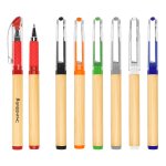 Smooth Grip Bamboo Gel Pen