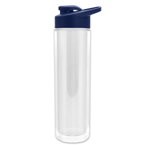 Frost Flow Insulated Bottle with Drink-Thru Lid and Full-Color Paper Insert - 16 oz.