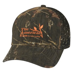 Mossy Oak Hunter's Retreat Mesh Back Camouflage Cap