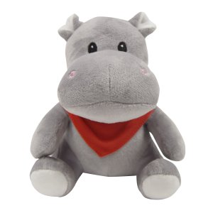 6" Happy Hippo Stuffed Animal