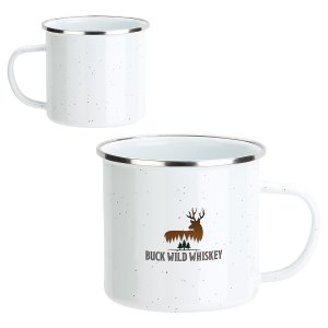 Campfire Enamel Iron Coffee Mug 16 oz