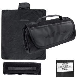 Cutter & Buck rPET Roll-Up Picnic & Camping Blanket