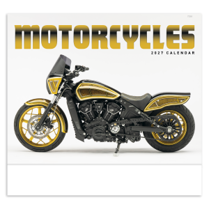 Motorcycles - Stapled Calendar