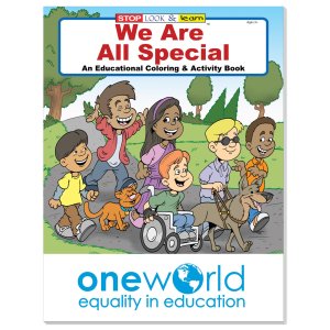 We Are All Special Coloring Book