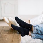 Cozy Footprints Fuzzy Socks