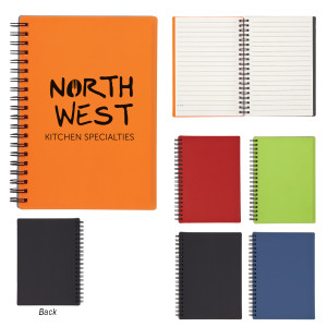 Swirl Cover Spiral Notebook