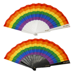 Foldable Rainbow Accordion Fan