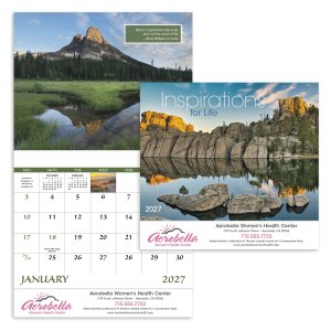 Inspirations for Life - Stapled Calendar