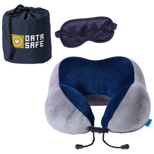 Jetsetter Memory Foam Pillow & Mask Set