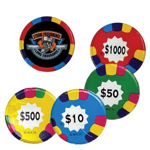 Full House Chocolate Poker Chips