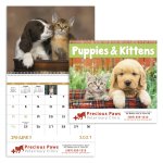 Puppies & Kittens - Spiral Calendar