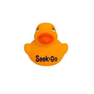 Colorful Squeezable Rubber Duck