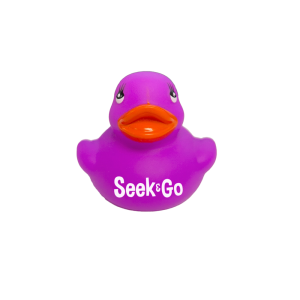 Colorful Squeezable Rubber Duck
