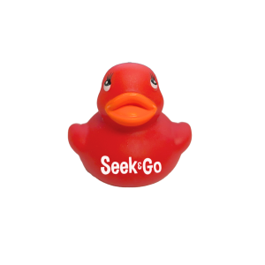 Colorful Squeezable Rubber Duck