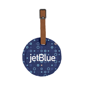 Circle the World Felt Luggage Tag