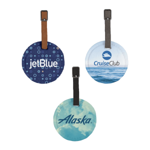 Circle the World Felt Luggage Tag