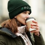 Waffle Knit Cozy Beanie