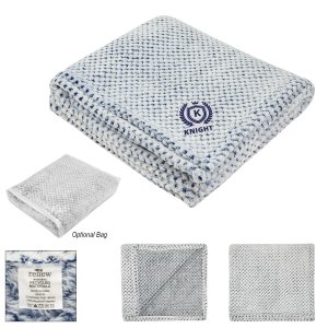 Eco Waffle Weave Recycled Blanket 60" x 50"