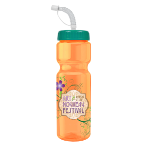 Adventurer Bottle with Straw Lid - 28 oz.