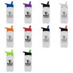 Clearity Bottle with Flip-Straw Lid - 20 oz.