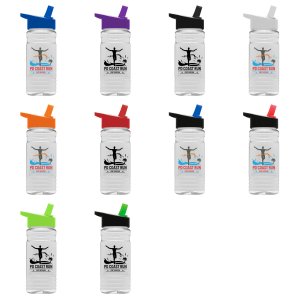 Clearity Bottle with Flip-Straw Lid - 20 oz.