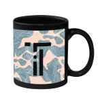Color Splash 11 oz Black Mug