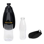Clear With Black