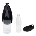 Clear With Black