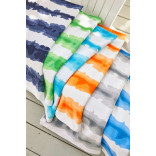 Wave Stripe Oversized Beach Towel