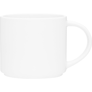 Stack & Sip Matte White Mug 16 oz