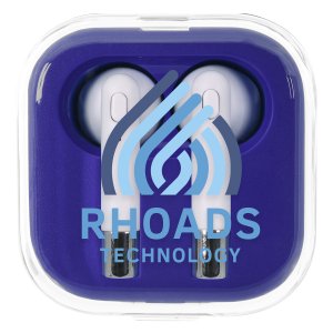 Stereo Pocket Buds with Charging Dock