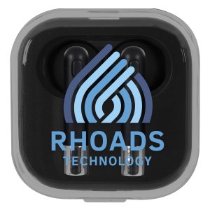Stereo Pocket Buds with Charging Dock