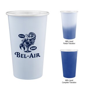 Color Changing Recycled Aluminum Cup 15 oz