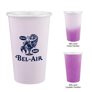 Color Changing Recycled Aluminum Cup 15 oz