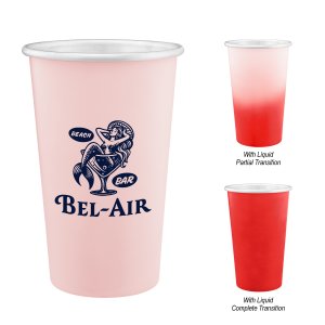 Color Changing Recycled Aluminum Cup 15 oz