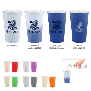 Color Changing Recycled Aluminum Cup 15 oz