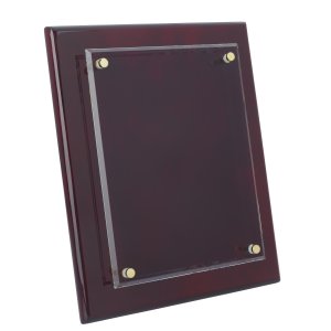 Skyline Floating Glass Plaque 8" x 10"