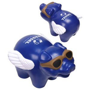 Pig with Wings Stress Ball