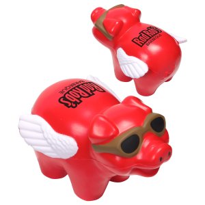 Pig with Wings Stress Ball