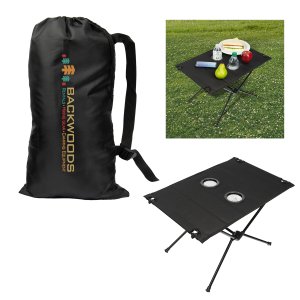 CampMate Collapsible Table with Cup Holders