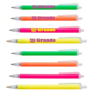 Neon Scribbler Retractable Pen