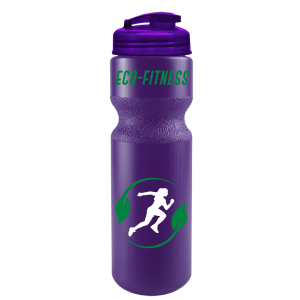 Traveler Bike Bottle with Flip-Top Lid (Colors) - 28 oz.