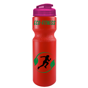 Traveler Bike Bottle with Flip-Top Lid (Colors) - 28 oz.